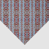 Vintage estnische Blütenkunst Seidenpapier (Ausschnitt)