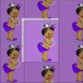 Vintage Ethnic Little Princess Lila Stoff (Kachel)