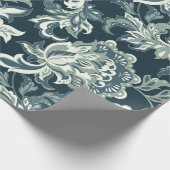 Vintage, ethnisch florale Muster. folkloristisch  Geschenkpapier (Ecke)