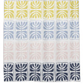 Vintage ethnisch nahtlos duschvorhang (Vorderseite)