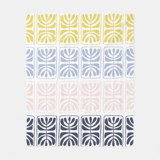 Vintage ethnisch nahtlos fleecedecke (Vorderseite)