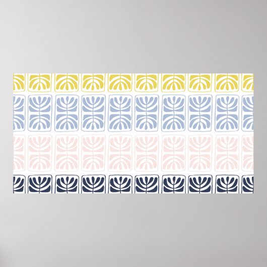 Vintage ethnisch nahtlos poster (Vorne)