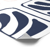 Vintage ethnisch nahtlos poster (Ecke)