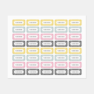 Vintage Etiketten Set 1