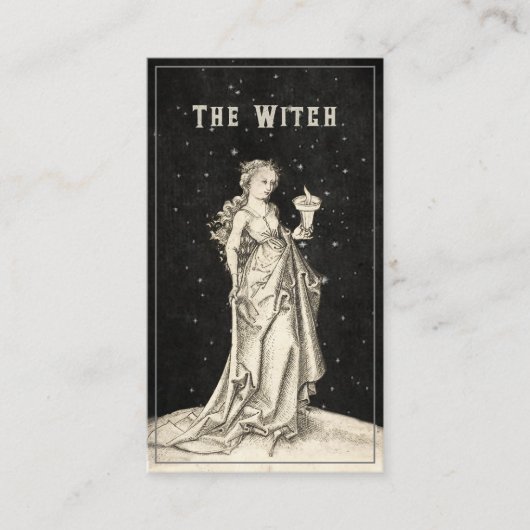 Vintage ETING-Visitenkarte Visitenkarte (Vorderseite)