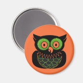 Vintage Eule Magnet (Vorderseite/Rückseite)