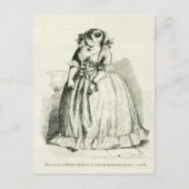 Vintage Eule Postkarte (Vorderseite)