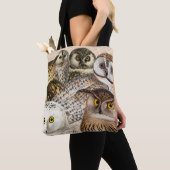Vintage Eulen-Collage Tasche (Von Nahem)