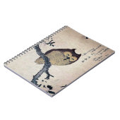 Vintage Eulen-gewundenes Notizbuch Notizblock (Linke Seite)