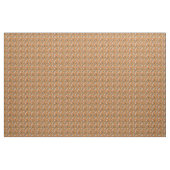 Vintage Eulen - Orange Stoff (Yard (91,4 cm))