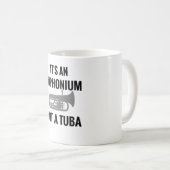 Vintage Euphonium-Geschenke| Euphonium Player Gesc Kaffeetasse (VorderseiteRechts)