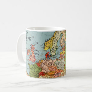 Vintage Europa 20. Jahrhundert Bacons Standardkart Kaffeetasse