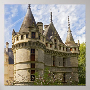 Vintage Europa-Reise-mittelalterliche Poster