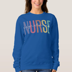 Vintage examinierte Krankenschwester Sweatshirt