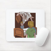 Vintage Exorzistin Mousepad (Mit Mouse)