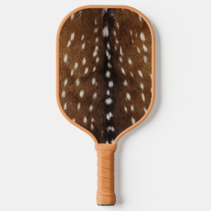 Vintage Exotische Achse Hirschverborgendruck Pickleball Schläger