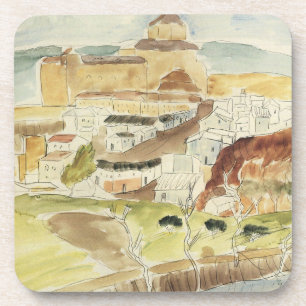 Vintage-Expressionismus, Almeria von Walter Gramat Untersetzer