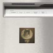 Vintage Extravagante Katze aus dem 19. Jahrhundert Magnet (In Situ (Geschirrspüler))