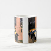 Vintage Extravagante Reise, elegantes Cabrio Kaffeetasse (Mittel)