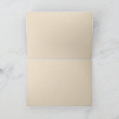 Vintage extravagante Tänzer-Gruß-Karte Karte (Innenseite)