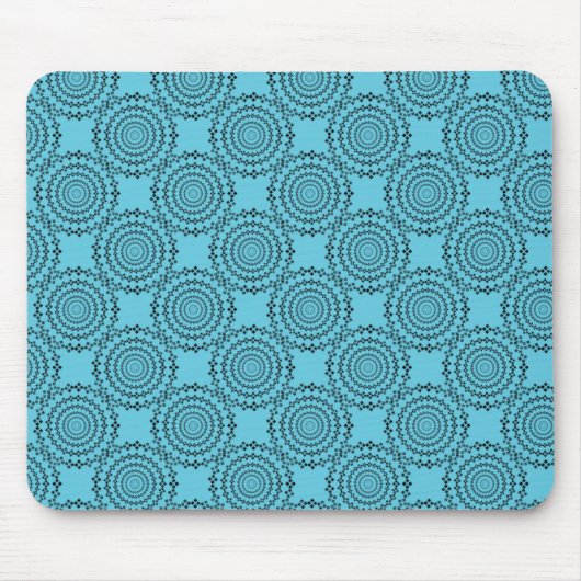 Vintage Fab Mousepad, Turquoise Mousepad (Vorne)