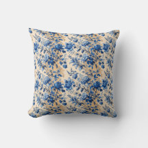 Vintage Fabric France Blumen | Dein Name