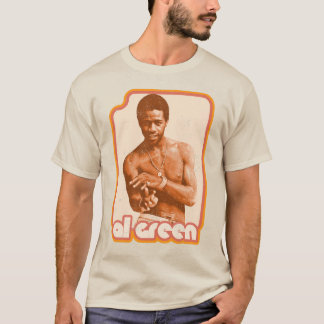 Vintage-Fade-Al-Green-Soul-Musik-Sänger T-Shirt