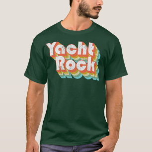 Vintage Fade Yacht Rock Party Boat Drink Geschenk T-Shirt