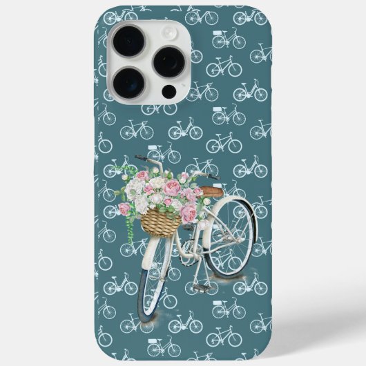 Vintage-Fahrrad Case-Mate iPhone Hülle (Rückseite)