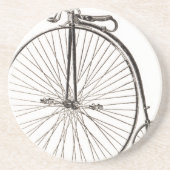 Vintage-Fahrrad-Coaster Sandstein Untersetzer (Vorne)