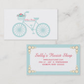 Vintage Fahrrad-Geschäfts-Karte Visitenkarte (Vorne/Hinten)