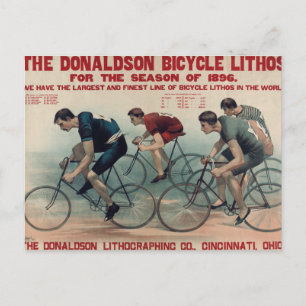 Vintage-Fahrrad-Geschenkideen für Fahrrad-Fans Postkarte