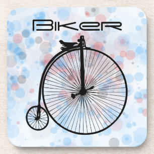 Vintage-Fahrrad-Getränkuntersetzer Getränkeuntersetzer