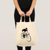 Vintage Fahrrad-Leinwand-Tasche Tragetasche (Vorderseite (Produkt))
