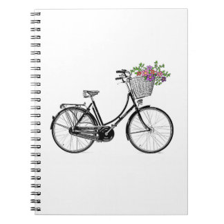 Vintage-Fahrrad-Notizbuch Notizblock