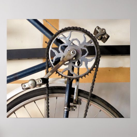VINTAGE FAHRRAD POSTER (Vorne)
