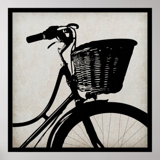 Vintage-Fahrrad Poster (Vorne)