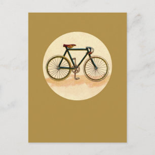 Vintage-Fahrrad Postkarte