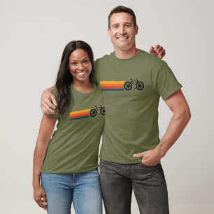 Vintage-Fahrrad Retro – Farbige Fahrradgestaltung T-Shirt