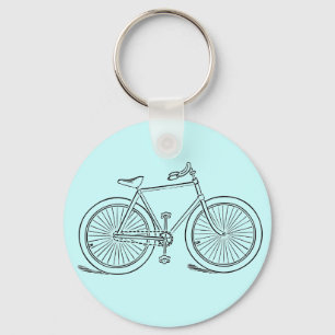 Vintage Fahrrad-Schlüsselanhänger Schlüsselanhänger