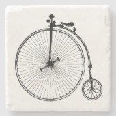 Vintage Fahrrad Steinuntersetzer (Vorderseite)