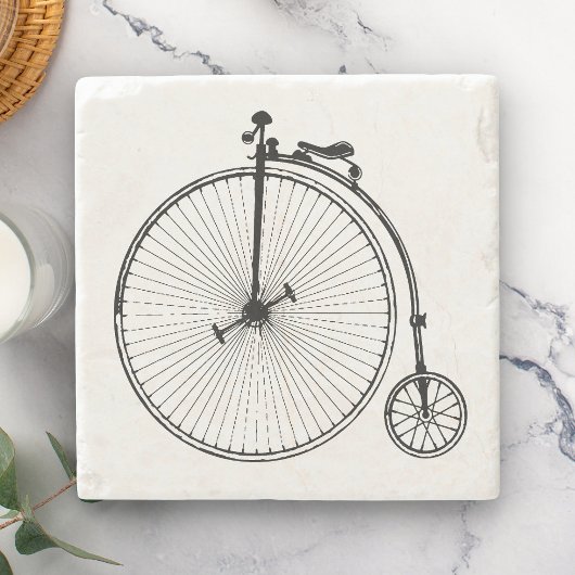 Vintage Fahrrad Steinuntersetzer