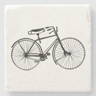 Vintage-Fahrrad Steinuntersetzer