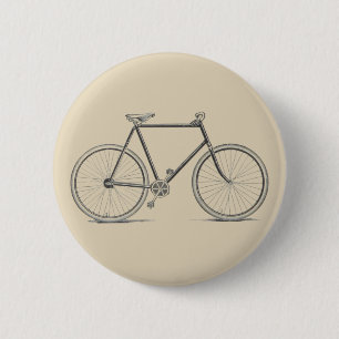 Vintage-Fahrradabzeichen Button