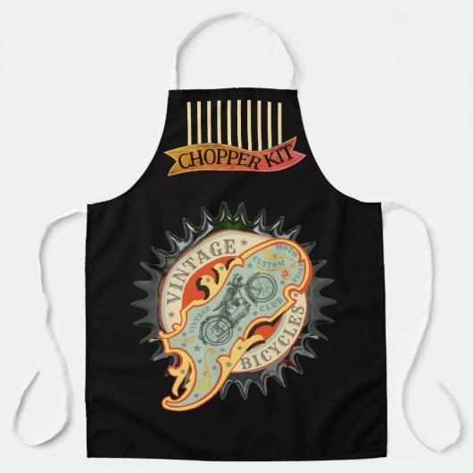 Vintage Fahrräder 2,0 Schürze (Vorderseite)