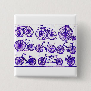 Vintage Fahrräder Button