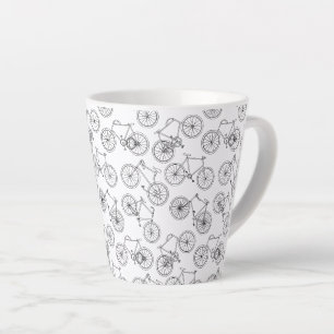 Vintage-Fahrräder Fahrrad Kunst Muster CUSTOM BG F Milchtasse