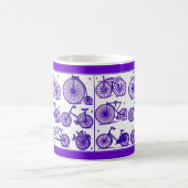 Vintage Fahrräder Kaffeetasse (Mittel)