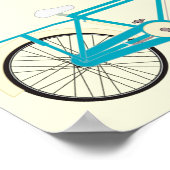 Vintage Fahrräder Poster (Ecke)