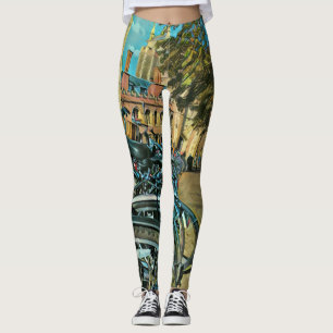 Vintage Fahrradgeschenke Leggings